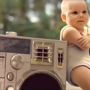 That weird staring baby | Manish Kharage #shorts Baby Dance Scooby Doo Pa Pa Music Video 4k