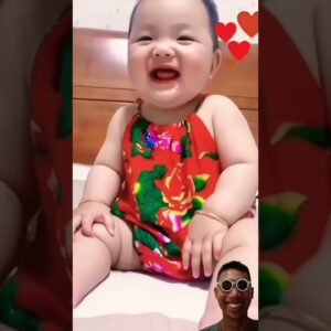 Funny face filter reactions #shorts Funny Baby Laughing Baby Cute Video