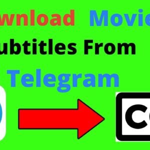 TUTORIAL MENDOWNLOAD DRAMA (KOREA, THAILAND, CINA, DLL) DI LAPTOP. How to Download Movie Subtitles from Telegram
