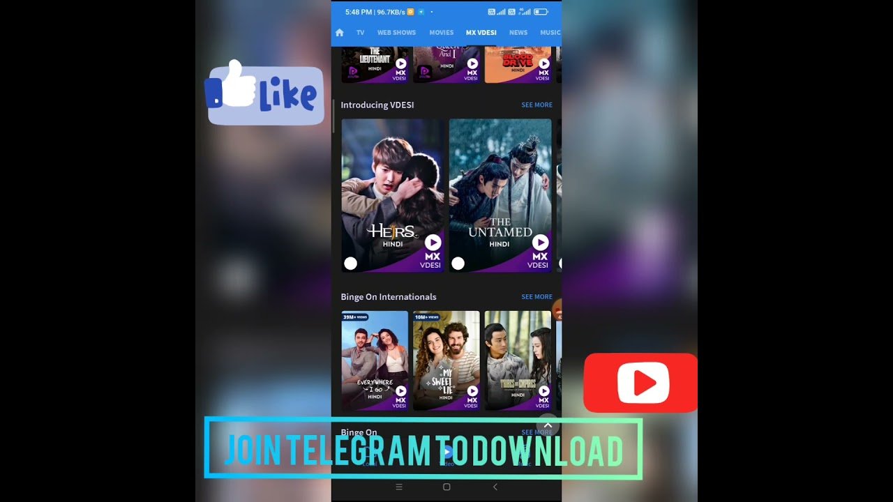 Watch Mx player without Ads || Korean drama in free😍 Download now|| post thumbnail image