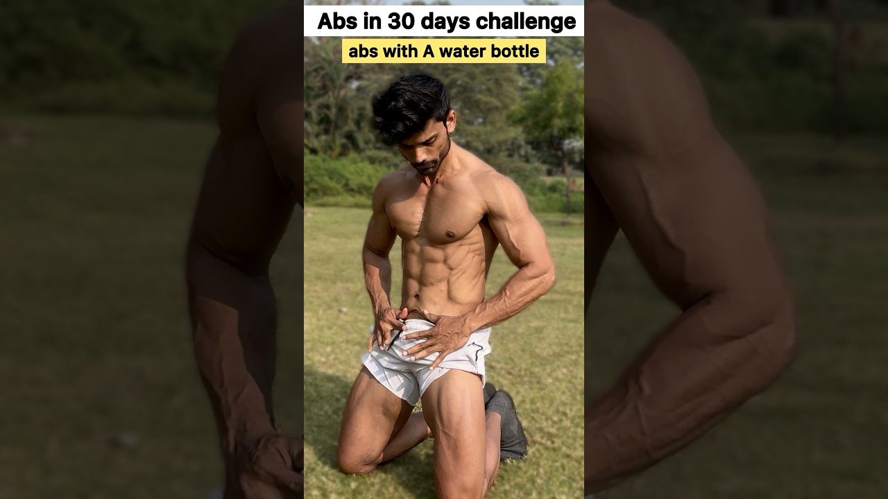 Get Abs in 30 days 💯% challenge 💪🏻. #shorts #gym #abs #workout #exercise post thumbnail image