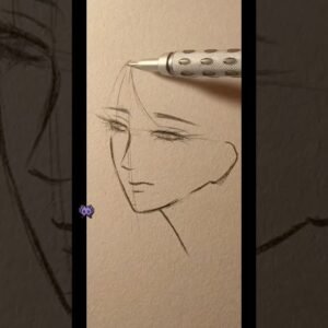 Wait until the end 🤣 #babyshark #shorts How to draw a beautiful anime music song cute art.jpg