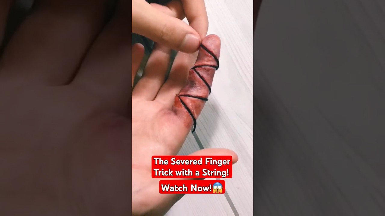 My finger hurts so much, oh my god ๐ญ #youtubeshorts #makeup #sfx #sfx_makeup #foryou #art #shorts post thumbnail image