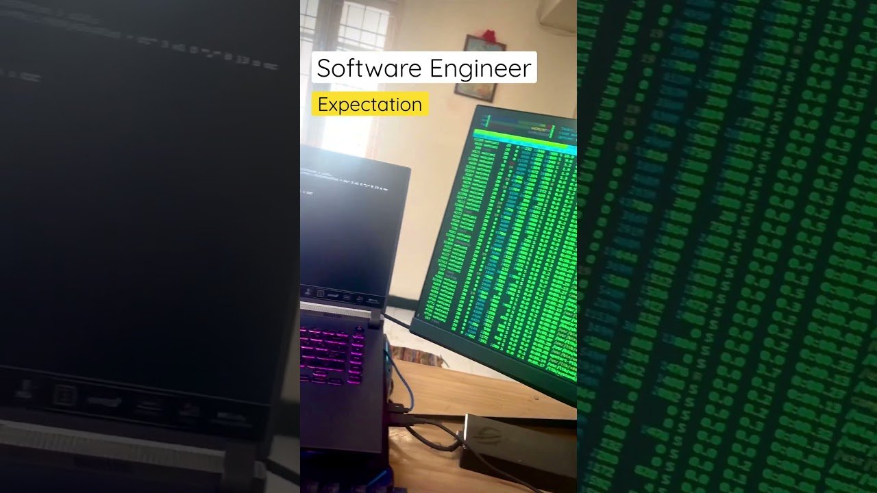 Software Engineer Expectation ๐จ๐ปโ๐ปvs Reality ๐ #shorts #softwareengineer post thumbnail image