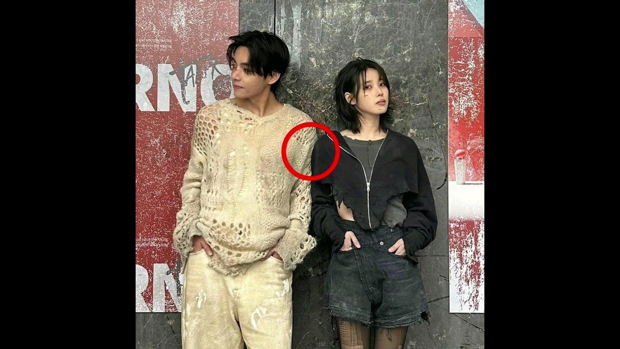 Why Taehyung close to IU๐ณ๐ bts v and iu love wins song๐ #love #shorts post thumbnail image