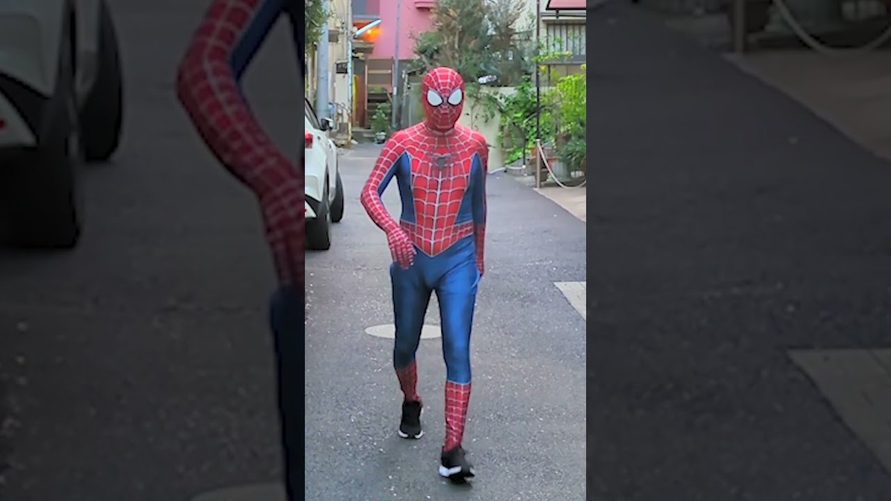 【tenge】Spider-Man funny video #tenge #funny #tiktok #sigma post thumbnail image