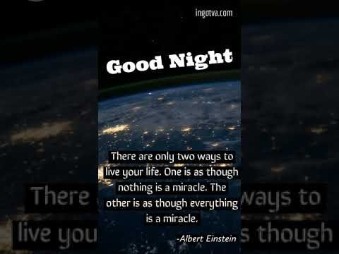 Good night instagram Facebook WhatsApp status video | video quotes | good night post thumbnail image